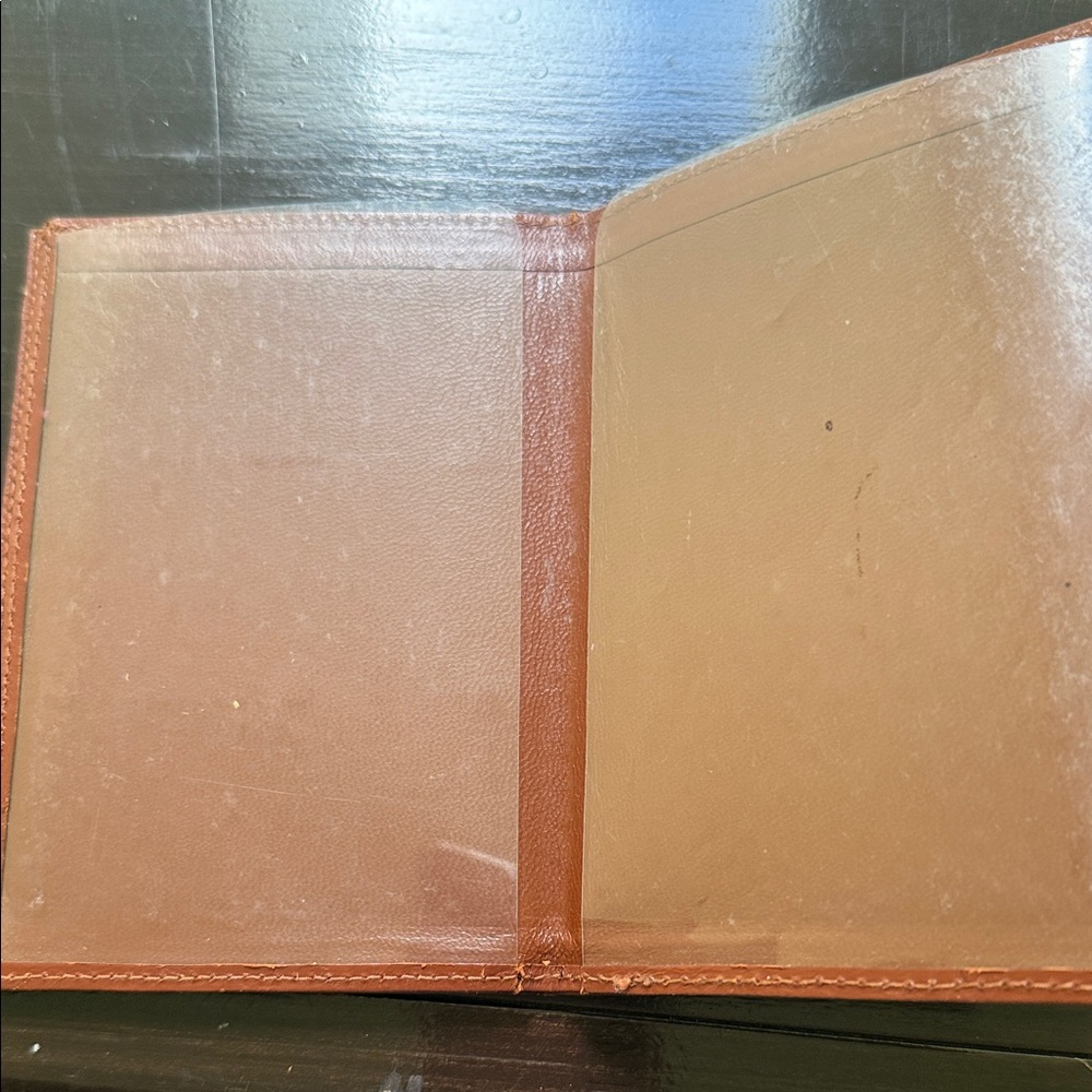 Louis Vuitton Monogram Passport Holder in Brown and Burgundy - Picture 3 of 4